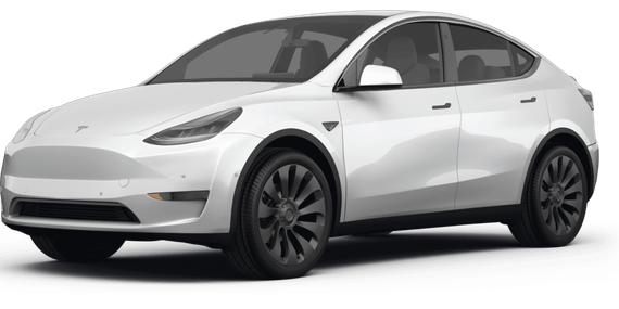 TESLA MODEL Y 2022 7SAYGDEF6NF405603 image